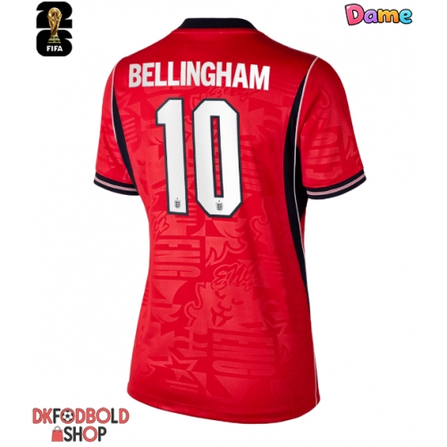 England Jude Bellingham #10 Udebanetrøje Dame VM 2026 Kort ærmer